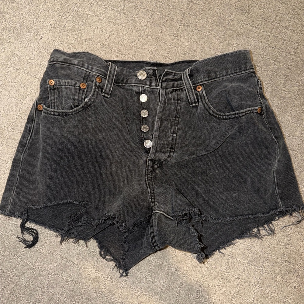 Stylish Black Denim Women Shorts